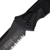 Microtech Auto Socom Elite Button Lock Automatic Knife 4 Inch Tanto M390 Glass Breaker For Tactical Pros by Microtech