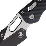 Microtech Stitch S E Ram Lok Premium EDC Knife Black G10 Handle 3.75in M390MK Blade for EDC Enthusiasts by Microtech