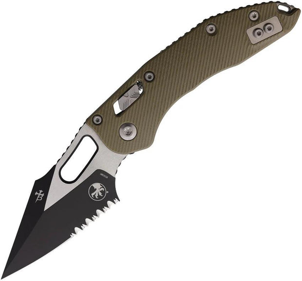 Microtech Stitch SE Ram Lok PS OD Knife Premium Two Tone M390MK Blade For EDC Enthusiasts by Microtech