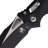 Microtech Amphibian SE Ram Lok Knife Two Tone Finish Black G10 4In M390 Blade For EDC Enthusiasts 137RL1FLGTBK by Microtech