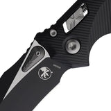 Microtech Amphibian Ram Lok Knife 137RL 1FL Two Tone M390 Blade Black Aluminum For Everyday Carry Enthusiasts by Microtech