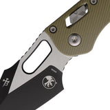 Microtech Stitch S E Ram Lok G10 OD Knife With M390MK Blade, 5 Inch Closed, EDC Ready by Microtech