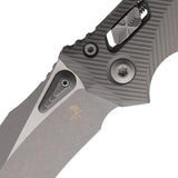 Microtech Amphibian SE Ram Lok Knife 4 Inch Apocalyptic M390 Finish Ball Bearing Thumb Stud EDC Enthusiasts by Microtech
