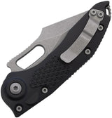Microtech Auto Stitch SE Button Lock Knife Automatic Opening 5in Closed Wharncliffe Serrated Blade For EDC Enthusiasts by Microtech