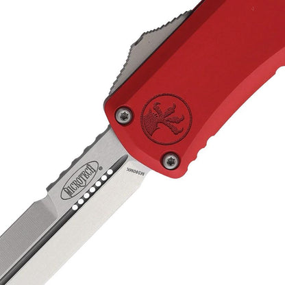 Microtech Hera II OTF Mini Auto Knife Red Aluminum Handle With Pocket Clip Glass Breaker For EDC Pros by Microtech