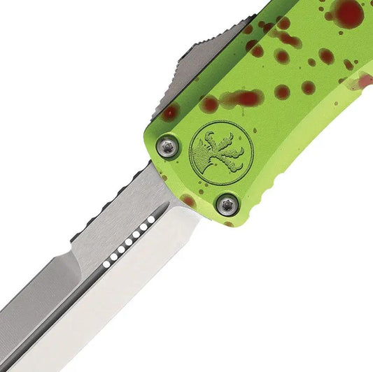 Microtech Hera II OTF Auto Knife For Tactical EDC Enthusiasts Bayonet Blade M390MK Aluminum Handle by Microtech