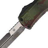 Microtech Hera II Mini Double Edge OTF Knife Auto Opening Bayonet Blade Premium Aluminum Handle For EDC Enthusiasts by Microtech