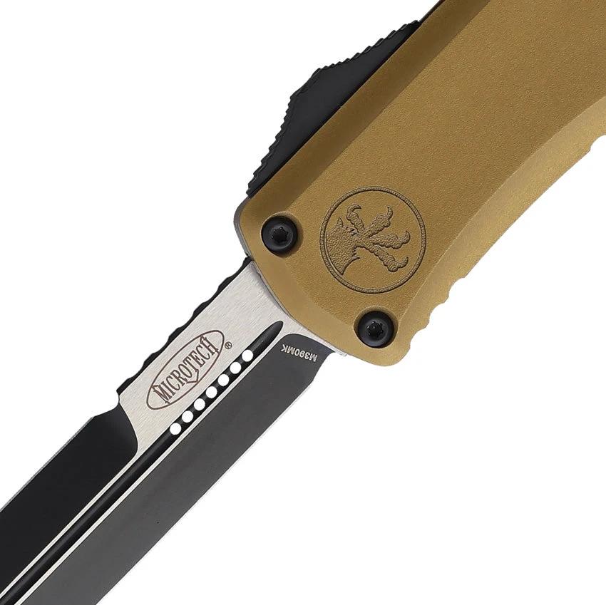 Microtech Auto Hera II OTF Mini Bayonet Knife 1701M-1TA M390 Tan Aluminum EDC Tactical by Microtech