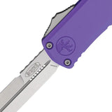 Microtech Auto Hera II OTF Purple 1701M4PU Automatic Knife for EDC Enthusiasts with Glass Breaker by Microtech