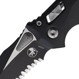 Microtech Amphibian SE Ram Lok Frag 137RL 2FRGTBK Tactical Knife For EDC Enthusiasts by Microtech