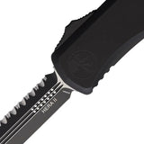 Microtech Hera II Auto OTF Double Edge Tactical Knife for EDC Enthusiasts Serrated Dagger Blade by Microtech
