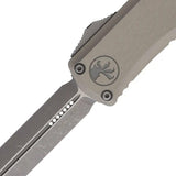 Microtech Auto Hera II OTF Mini DE Knife With Automatic Opening Glass Breaker M390 Blade For Tactical Enthusiasts by Microtech