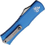 Premium Microtech Hera II Auto OTF Mini Blue Anniversary Edition Knife For EDC Enthusiasts by Microtech