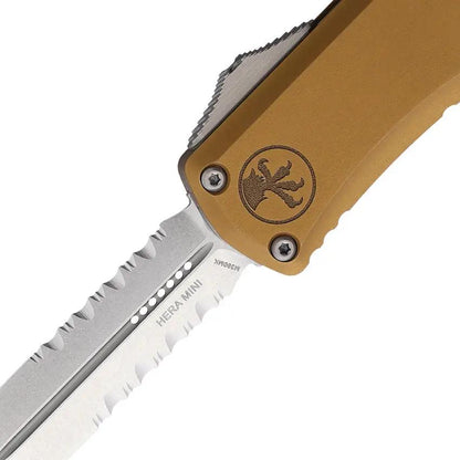 Microtech Hera II OTF Auto Knife Mini DE 1702M-11TA Premium EDC for Collectors and Enthusiasts by Microtech