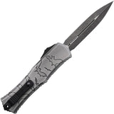 Microtech Auto Hera II Mini D/E OTF Bat 1702M-1BMHWBAS by Microtech