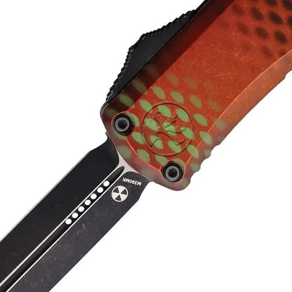 Microtech Hera II Auto OTF Knife Double Edge EDC Orange X51 by Microtech
