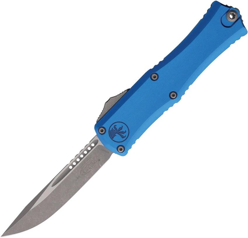 Microtech Auto Hera II Mini OTF Blue 1703M-10APBL by Microtech
