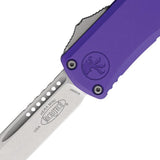 Microtech Hera II Mini Auto OTF Knife Purple Aluminum Premium Handle 4 Inch Closed 3 Inch Blade M390MK For Collectors by Microtech