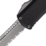 Microtech Hera II Mini OTF Automatic Knife With Apocalyptic M390 Blade Partial Serration For Everyday Carry Fans by Microtech