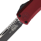 Microtech Hera II Mini Auto OTF Knife With Merlot Aluminum Handle M390 Glass Breaker For EDC Enthusiasts by Microtech