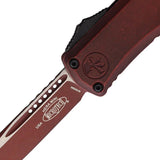 Microtech Hera II Mini OTF Automatic Knife Merlot Weather Metal Blade And Handle For EDC Enthusiasts by Microtech