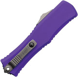 Microtech Hera II Mini OTF Automatic Knife Purple Aluminum Handle 3In M390MK Blade Premium EDC by Microtech