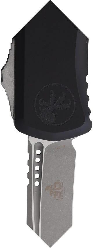 Microtech Hera II Auto OTF Knife Recurve Blade M390MK Apocalyptic Finish 30th Anniversary For Collectors by Microtech