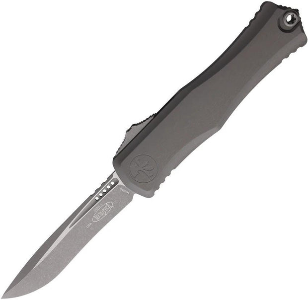 Microtech Hera II Auto OTF Recurve Knife With Apocalyptic Finish Premium Steel Blade For Tactical EDC Collectors by Microtech