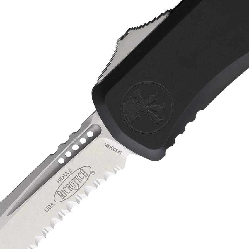 Microtech Hera II Auto OTF Knife Recurve for Tactical Pros by Microtech