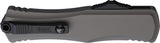 Microtech Auto Hera II OTF Recurve Knife 1705 1NC Premium M390 Blade Gray Aluminum EDC by Microtech