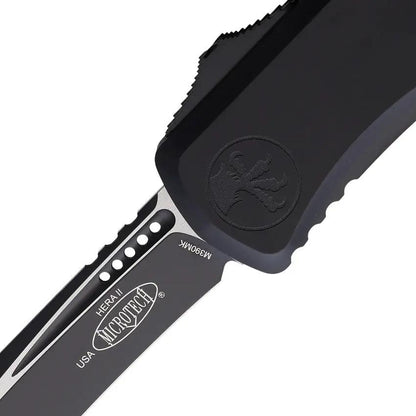 Microtech Hera II Auto OTF Knife Recurve Blade 4 Inch M390 For Tactical EDC Enthusiasts by Microtech