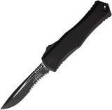Microtech Auto Hera II OTF Recurve Blk 1705-2T by Microtech