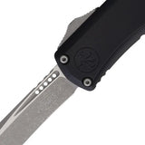 Microtech Hera II Mini Auto OTF Knife With Recurve Blade M390 Apocalyptic Finish For EDC Enthusiasts by Microtech
