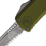 Microtech Hera II Mini OTF Knife Automatic Action Recurve Blade M390 Apocalyptic Finish For EDC Enthusiasts by Microtech