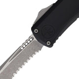Microtech Hera II Mini OTF Recurve Automatic Knife M390 Apocalyptic Finish For EDC Enthusiasts by Microtech