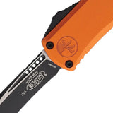 Microtech Hera II Mini OTF Recurve Knife Premium Orange Aluminum Handle M390 EDC Enthusiasts by Microtech