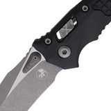 Microtech Amphibian SE Ram Lok Knife With Apocalyptic M390 Blade Black Frag G10 Handle EDC Enthusiasts by Microtech