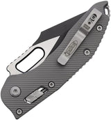 Microtech Stitch SE Ram Lok FS Gray Two Tone Finish Knife for EDC Enthusiasts with M390 Blade by Microtech
