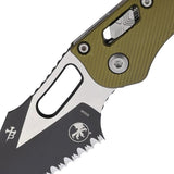Microtech Stitch SE Ram Lok FS OD Rugged EDC Serrated M390 by Microtech