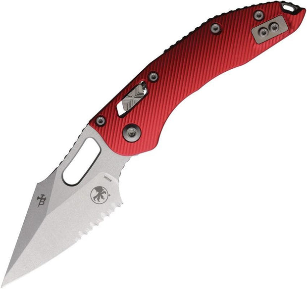 Microtech Stitch S/E Ram Lok SW PS Red 169RL-11FLRD by Microtech