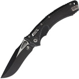Microtech Amphibian S E Ram Lok Knife 137RL M390 Blade Two Tone Finish Fluted Aluminum Handle EDC Enthusiasts by Microtech