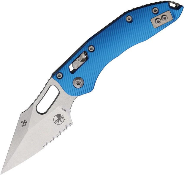 Microtech Stitch S/E Ram Lok SW Blue 169RL-11FLBL by Microtech