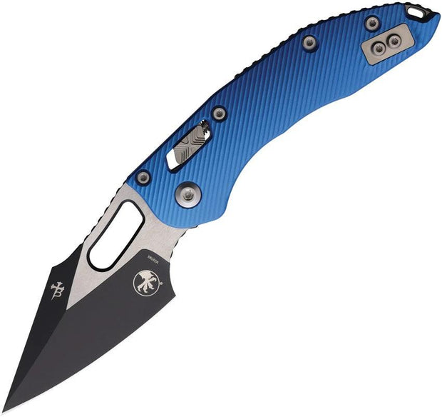 Microtech Stitch S/E Ram Lok Blue 169RL-1FLBL by Microtech