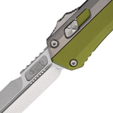 Microtech Auto Glykon OTF Bayonet Knife For Tactical EDC Enthusiasts With Automatic Opening And Nickel Boron Internals by Microtech