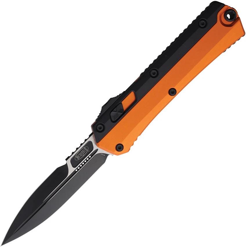Microtech Auto Glykon OTF Bayonet Orange 184-1OR by Microtech