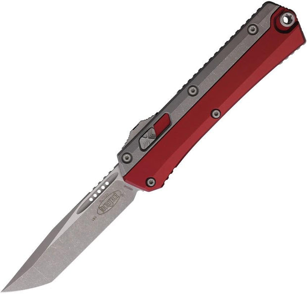 Microtech Glykon Auto OTF Knife M390 Apocalyptic Finish EDC by Microtech