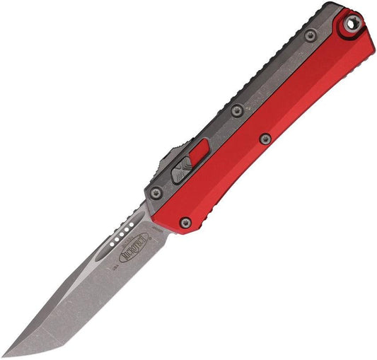 Microtech Auto Glykon T/E OTF AP Red 185-10APRD by Microtech