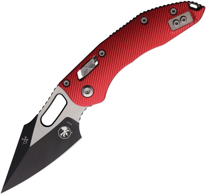 Microtech Stitch S/E Ram Lok Red 169RL-1FLRD by Microtech