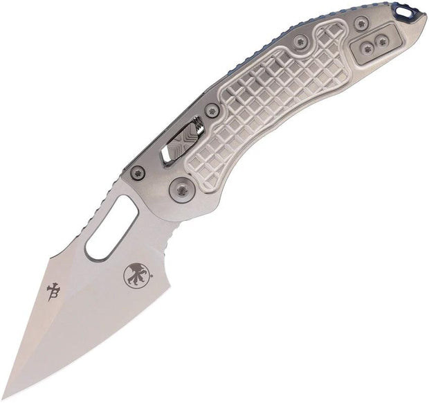 Microtech Stitch S E Ram Lok Marfione Select Edition Knife With Stonewashed Blade And Titanium Handle For Enthusiasts by Microtech
