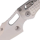 Microtech Stitch S E Ram Lok Marfione Select Edition Knife With Stonewashed Blade And Titanium Handle For Enthusiasts by Microtech